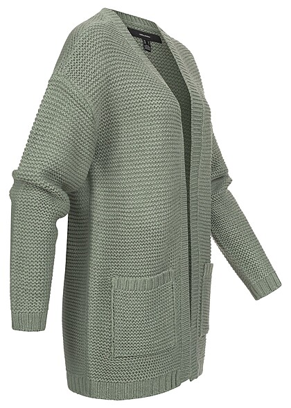 Vero Moda Dames NOOS Vest met v-hals groen