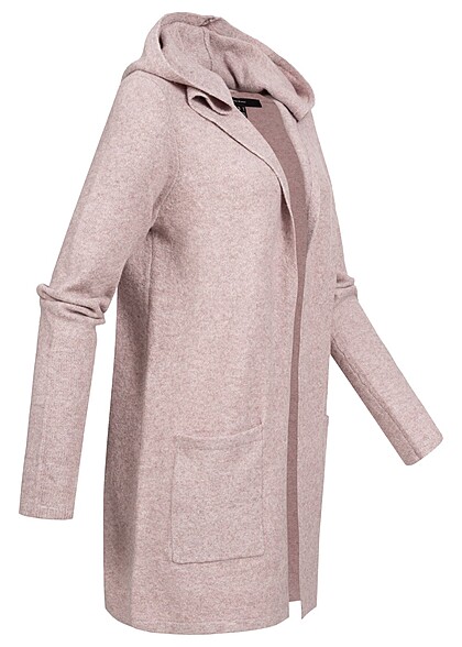 Vero Moda Dames NOOS Vest met 2 zakken roze gemêleerd