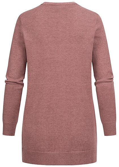 Vero Moda Dames NOOS Vest met 2 zakken bruin gemêleerd