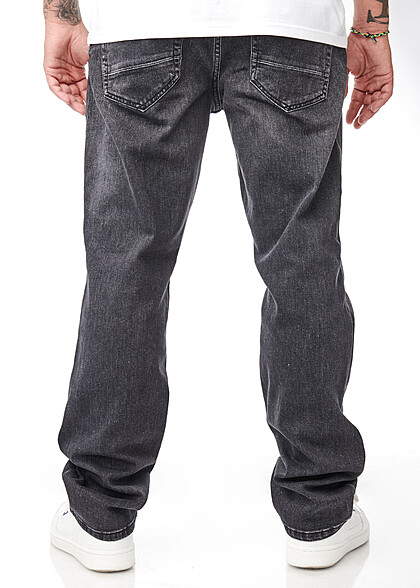 ONLY & SONS Heren NOOS Jeans Broek met 5 zakken gewassen look donkergrijs