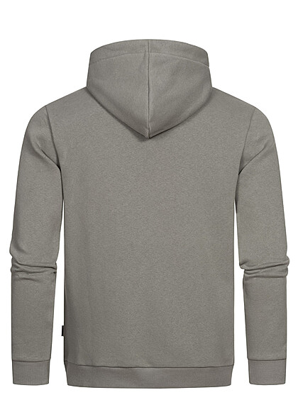 ONLY & SONS Heren NOOS Hoodie met kangoeroezak grijs