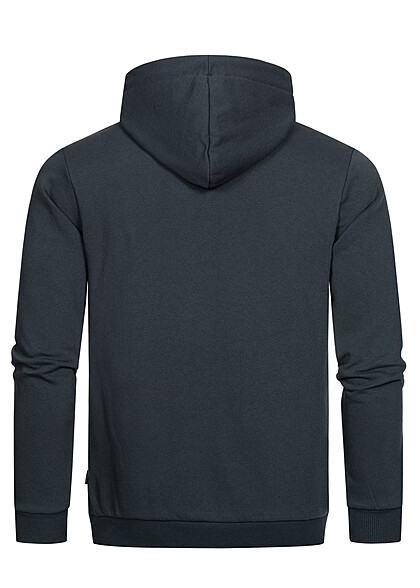 ONLY & SONS Heren NOOS Hoodie met kangoeroezak donkerblauw