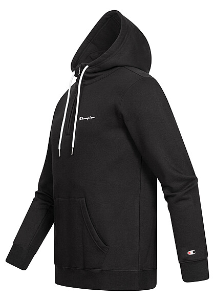 Champion Heren Hoodie met rits en voorzak zwart