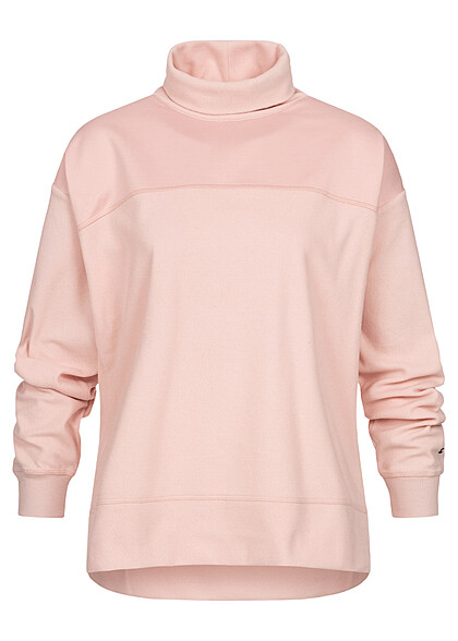 Champion Dames Sweater met hoge hals roze - Art.-Nr.: 22090462