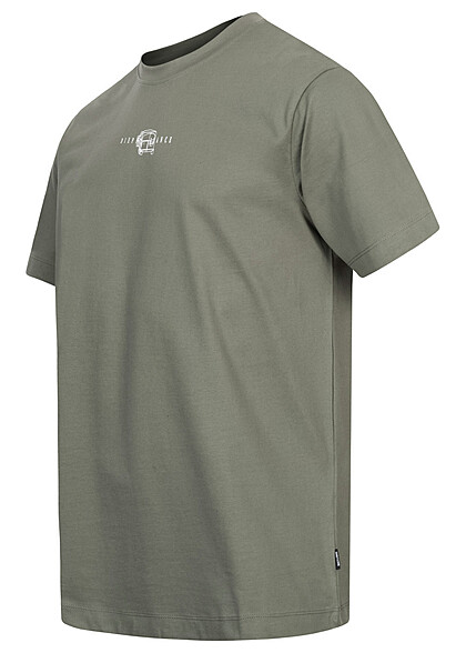 ONLY & SONS Heren T-Shirt met fotoprint op de rug grijs