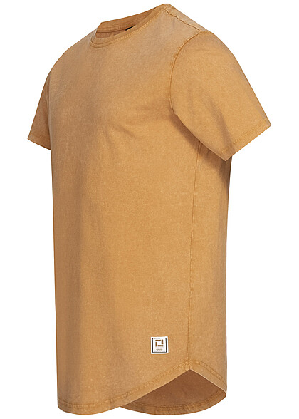 ONLY & SONS Heren Basic T-Shirt met o-neck geel