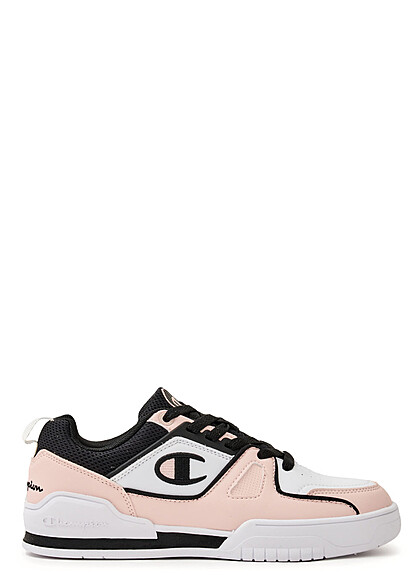 Champion Dames Low Cut Sneaker met veters roze wit zwart