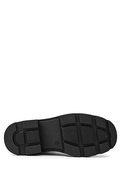 Seventyseven Lifestyle Damen Schuh Halbstiefel mit elastischem Band schwarz