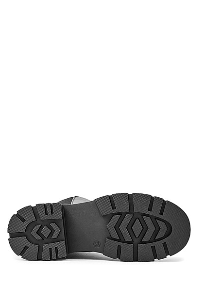 Seventyseven Lifestyle Damen Schuh Stiefel mit seitlichem Zipper schwarz