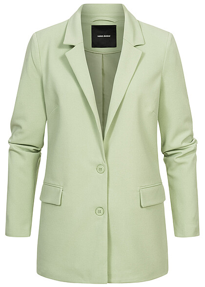 Vero Moda Dames Blazer met knoopsluiting en 2 zakken groen - Art.-Nr.: 22120047