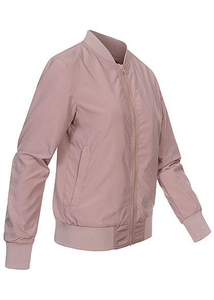 Urban Classics Damen Jacke Ladies Light Bomber Jacket duskrose hell rosa