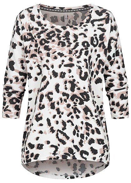 Hailys Dames  armtrui met leoprint wit - Art.-Nr.: 23010139