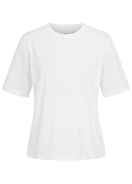 VILA Dames NOOS Oversized Basic T-shirt wit