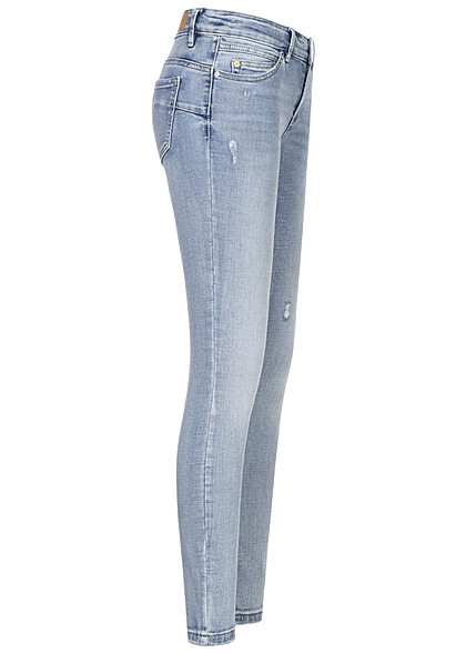 Vero Moda Dames Jeans Broek Skinny Fit mit 5 zakken lichtblauw
