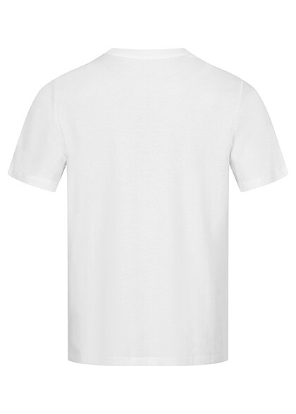 Jack and Jones Heren NOOS T-Shirt met Logo Print wit zwart