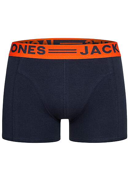 Jack and Jones Heren NOOS 3-Pack Boxershorts met Logo Print burgundy multicolor