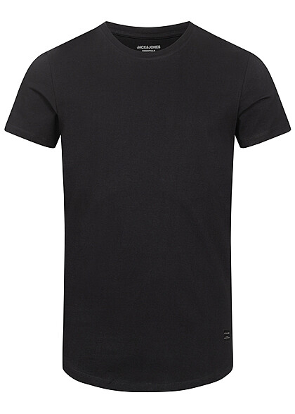 Jack and Jones Heren NOOS 3-Pack Basic T-Shirt met Ronde Hals 2x wit 1x zwart
