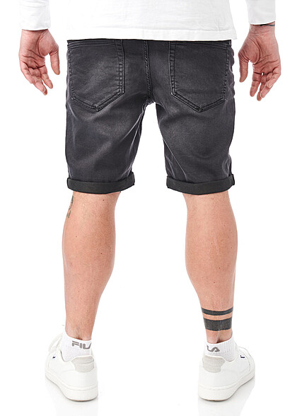 ONLY & SONS Heren NOOS Jeans Shorts met 5-Pockets zwart denim
