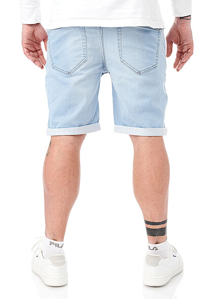 ONLY & SONS Heren NOOS Jeans Shorts met 5-Pockets lichtblauw denim