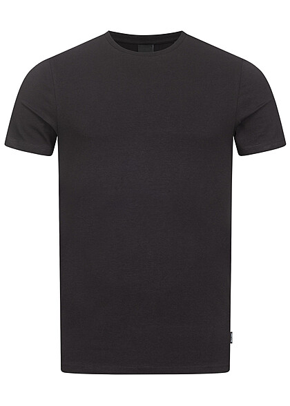ONLY & SONS Heren NOOS 2-pack T-shirt met ronde hals zwart