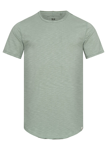 ONLY & SONS Heren NOOS Basic T-Shirt met ronde hals chinees groen