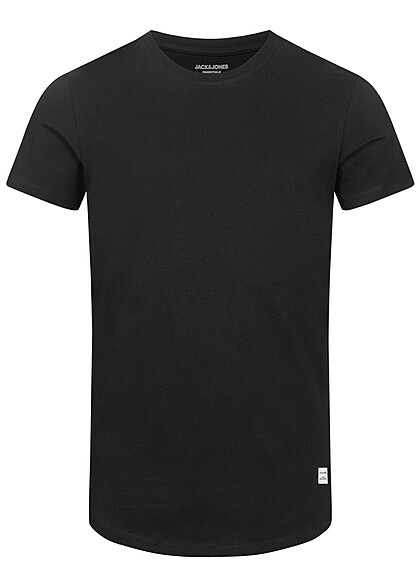 Jack and Jones Heren NOOS 2-Pack Basic T-Shirt met Ronde Hals 1x zwart 1x wit