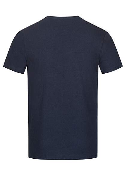Jack and Jones Heren NOOS T-Shirt met Logo Print navy blauw