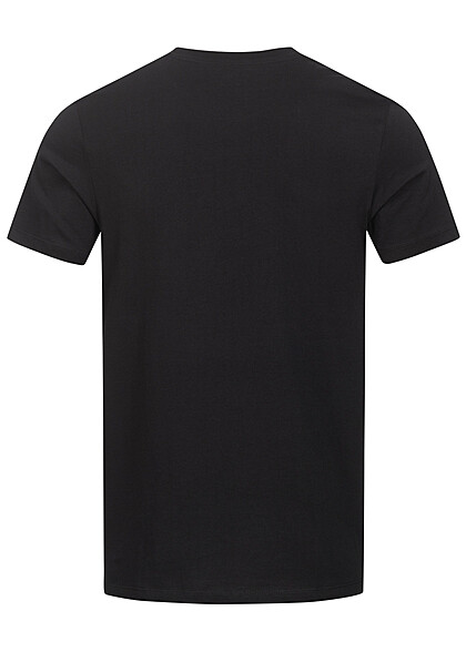 Jack and Jones Heren T-shirt met Logo Print zwart rood