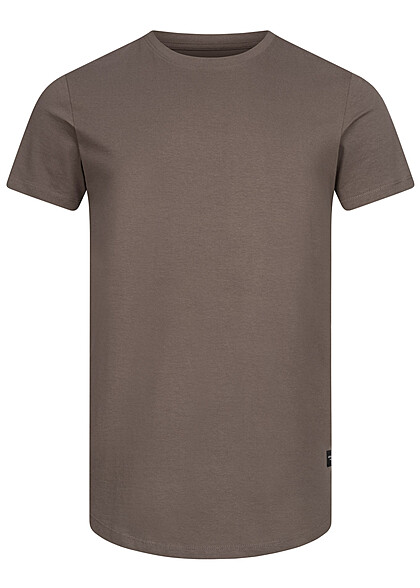 Jack and Jones Heren NOOS Basic T-Shirt valk bruin - Art.-Nr.: 23030386