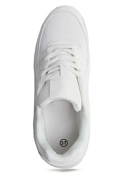 Seventyseven Lifestyle Damen Schuh Kunstleder Sneaker weiss