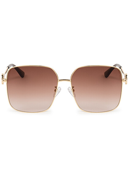 Seventyseven Lifestyle Damen Sonnenbrille UV Schutz 400 dunkel braun - Art.-Nr.: 23030439