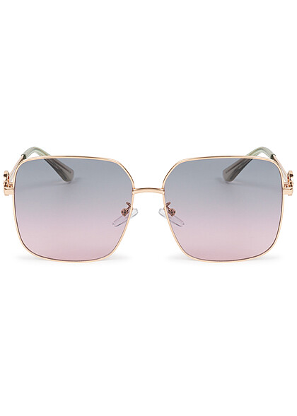 Seventyseven Lifestyle Damen Sonnenbrille UV Schutz 400 Grau rose - Art.-Nr.: 23030442