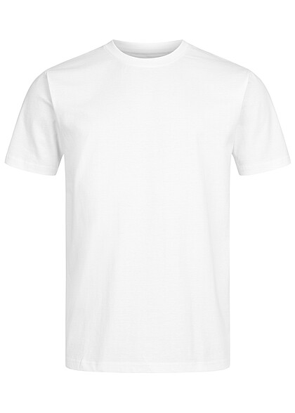 Seventyseven Lifestyle Herren 2-Pack Basic T-Shirt weiss und schwarz