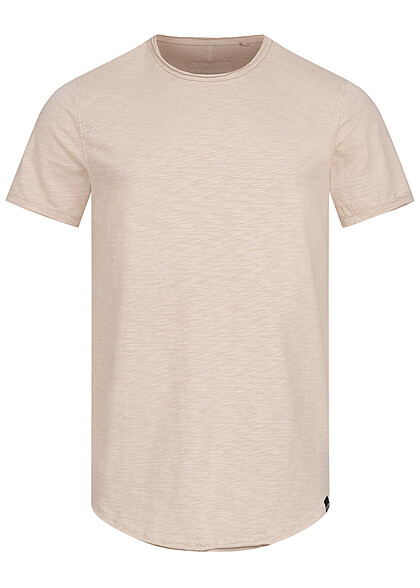 ONLY & SONS Herren NOOS Basic T-Shirt mit Rundhals silver lining grau - Art.-Nr.: 23060000