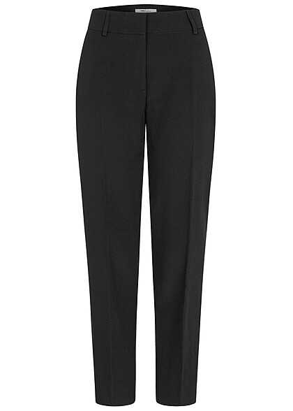 ONLY Dames NOOS Slim fit broek met hoge taille en 2 zakken zwart