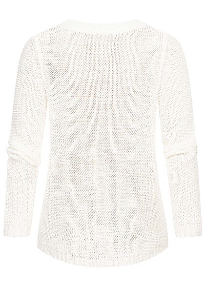 Witte gebreide trui dames store