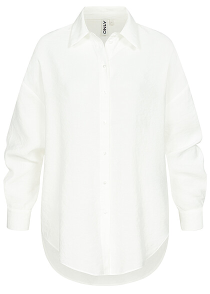 ONLY Dames NOOS Shirt met knopen wit