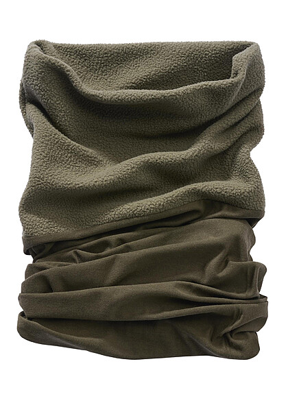Brandit Multifunctioneel Fleece Sjaaltje Headgear olive groen