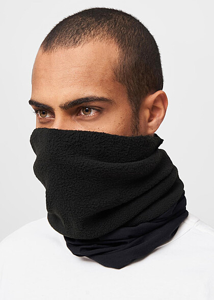 Brandit Multifunctioneel Fleece Sjaaltje Headgear zwart