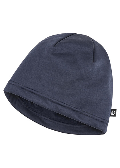 Brandit Fleece Cap Muts navy blauw