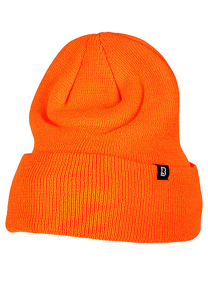 Brandit Beanie Gebreide Muts oranje