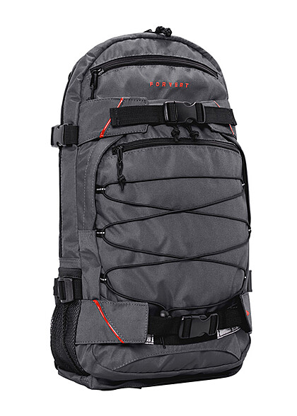 Forvert Louis Backpack Rucksack mit Brust- und Taillengurt dunkel grau