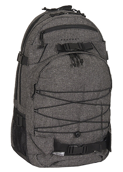 Forvert New Laptop Louis Backpack mit 15Zoll Laptopfach und Taillengurt grau