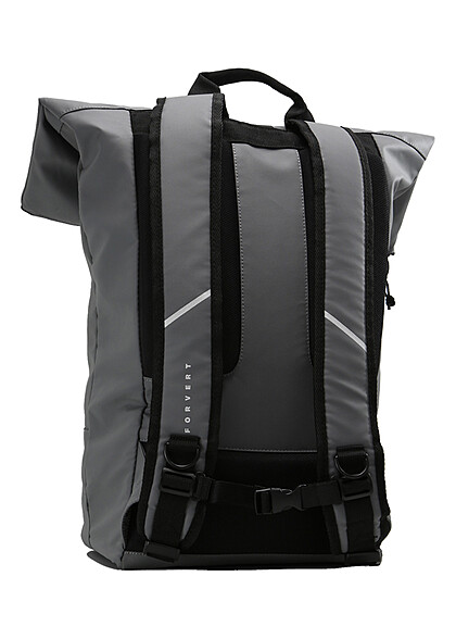 Forvert Tarp Lorenz Backpack Rucksack mit Hauptfach und Seitentasche grau