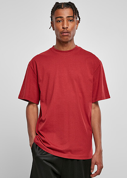 Urban Classics Herren Oversized Basic T-Shirt brickred rot