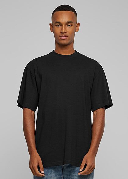 Urban Classics Herren 2er Pack Oversized Basic T-Shirt schwarz