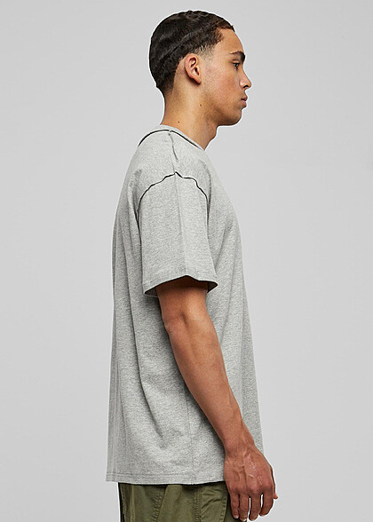 Urban Classics Herren Basic Oversized T-Shirt grau