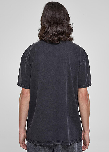 Urban Classics Herren Heavy Oversized T-Shirt mit Rundhals schwarz