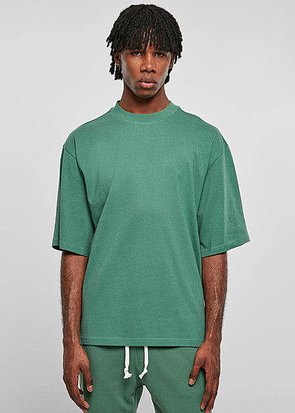 Urban Classics Herren Organic Oversized T-Shirt leaf grün