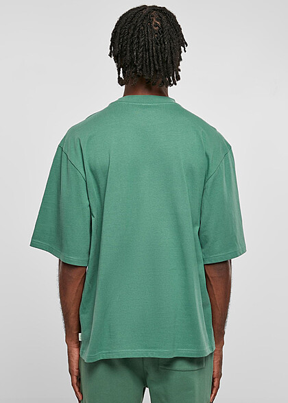 Urban Classics Herren Organic Oversized T-Shirt leaf grün